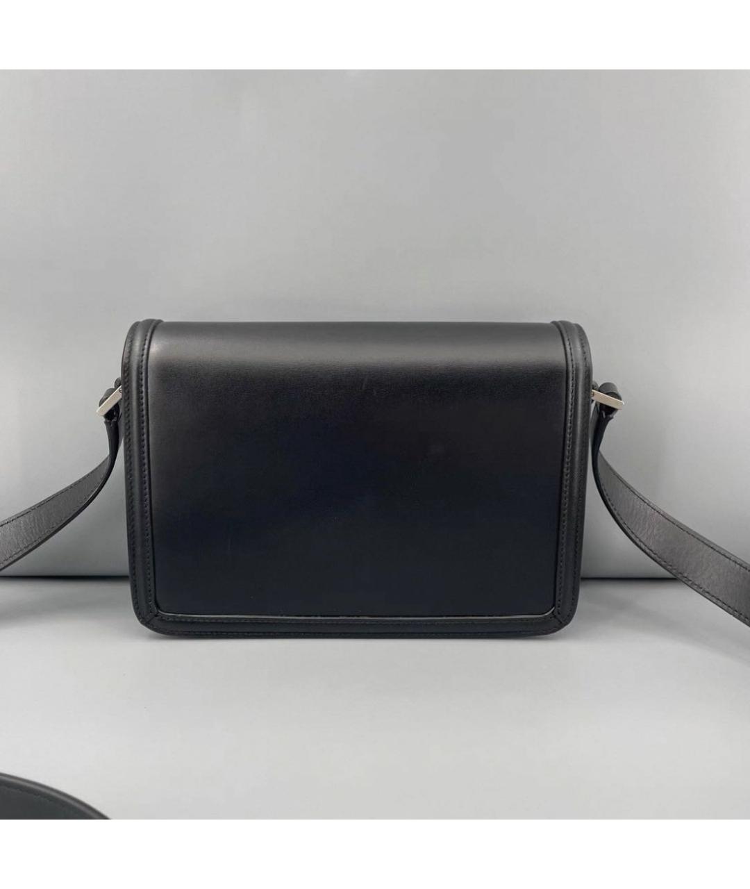 SAINT LAURENT Черная сумка через плечо, фото 4