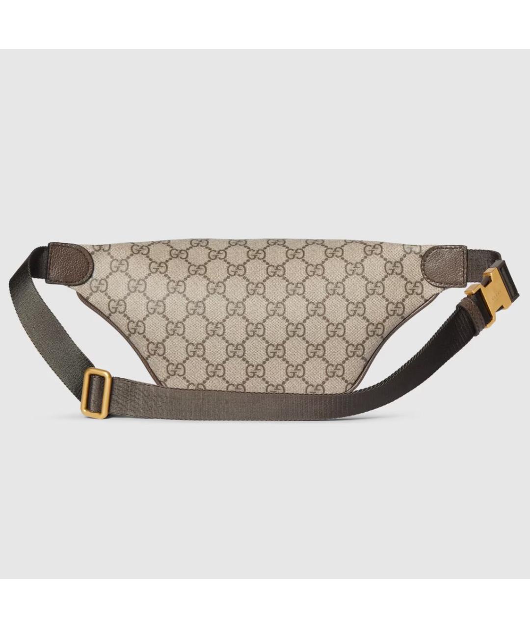 GUCCI Бежевая поясная сумка, фото 4