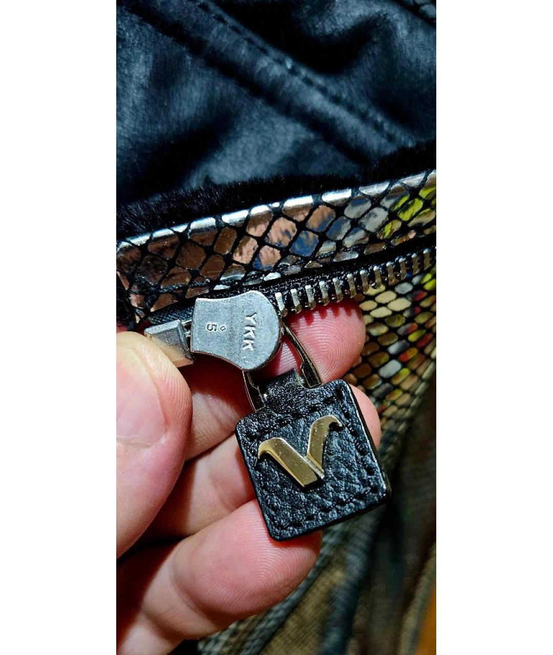 VACHERON CONSTANTIN Серебряная меховая дубленка/шуба, фото 5