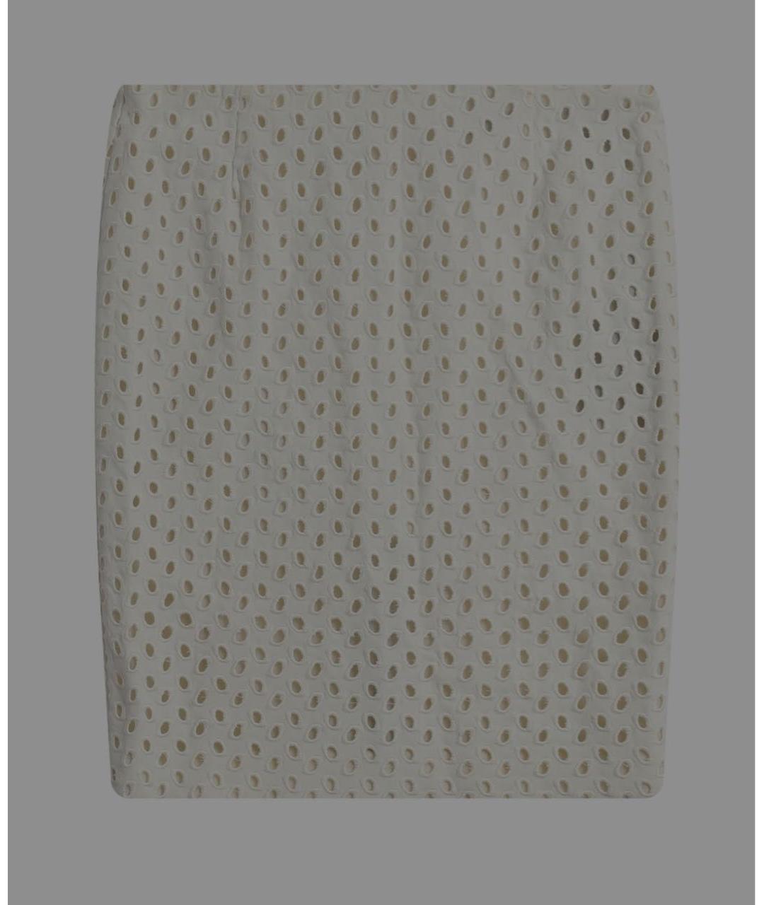 TOM FORD Белая вискозная юбка миди, фото 2