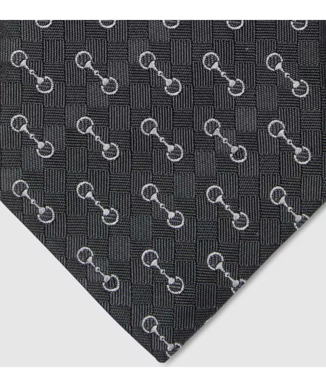 GUCCI Черный галстук, фото 2