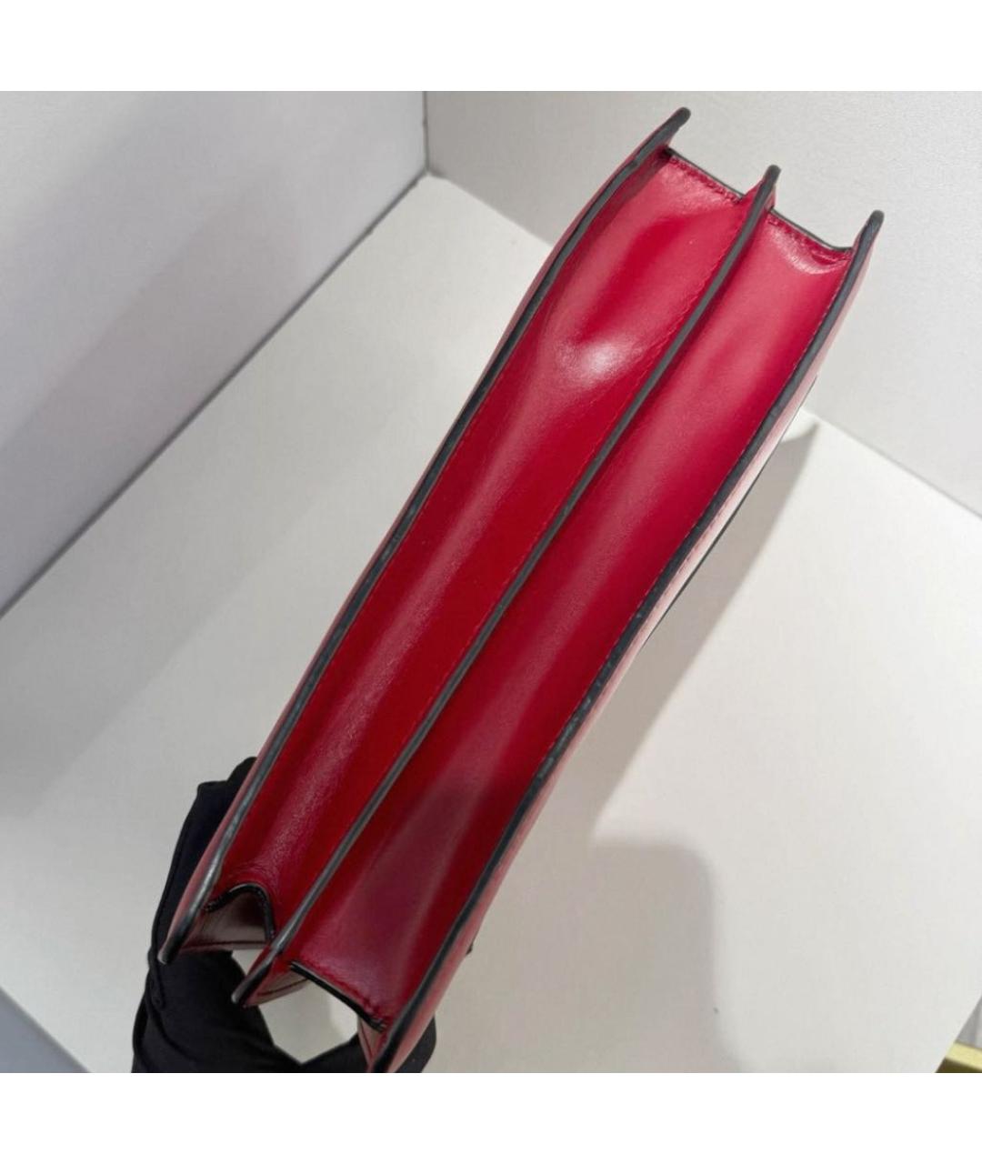 BVLGARI Бордовая сумка через плечо, фото 5