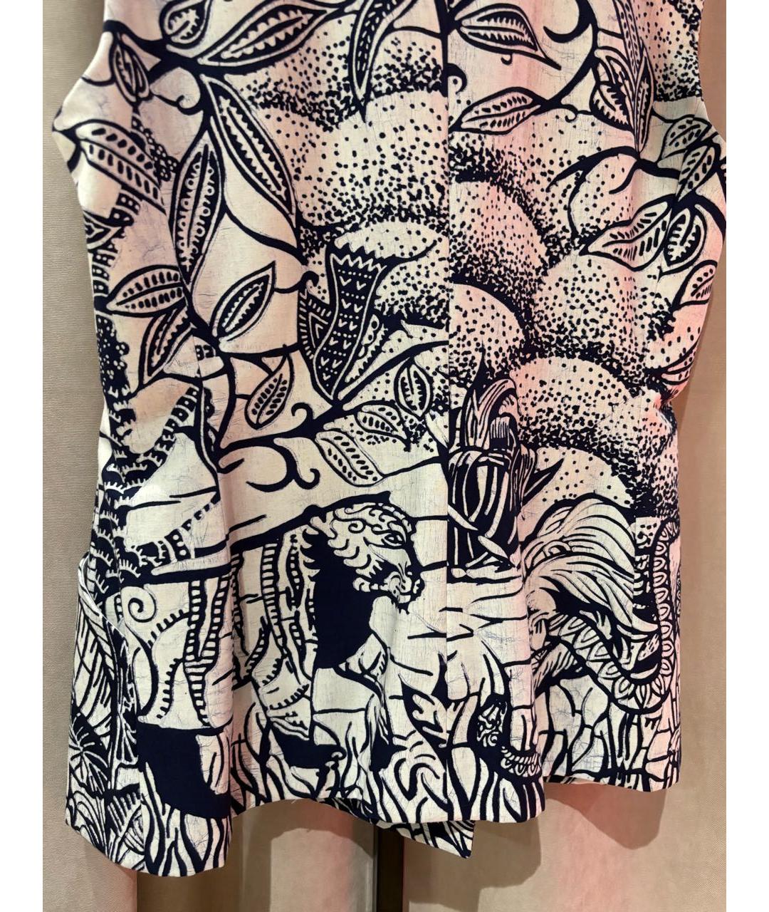 CHRISTIAN DIOR Темно-синий хлопковый жилет, фото 6