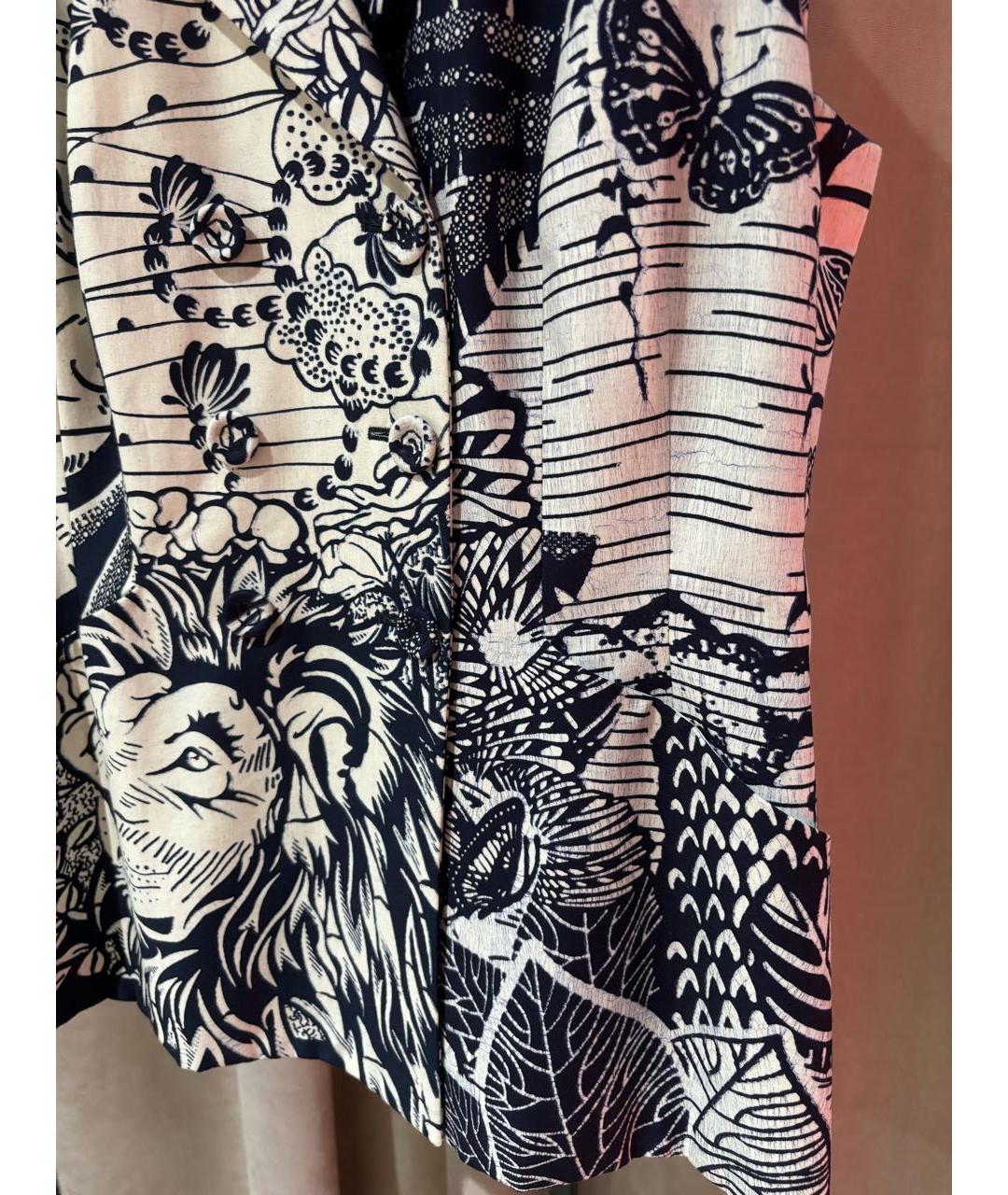 CHRISTIAN DIOR Темно-синий хлопковый жилет, фото 7