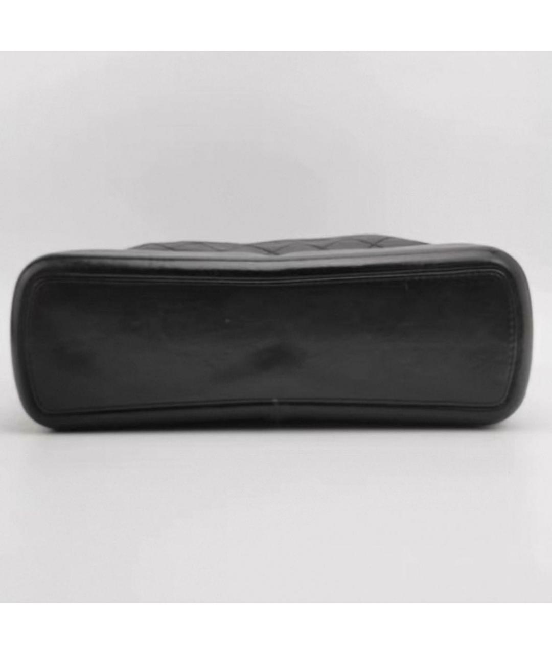 CHANEL Черная кожаная сумка тоут, фото 3