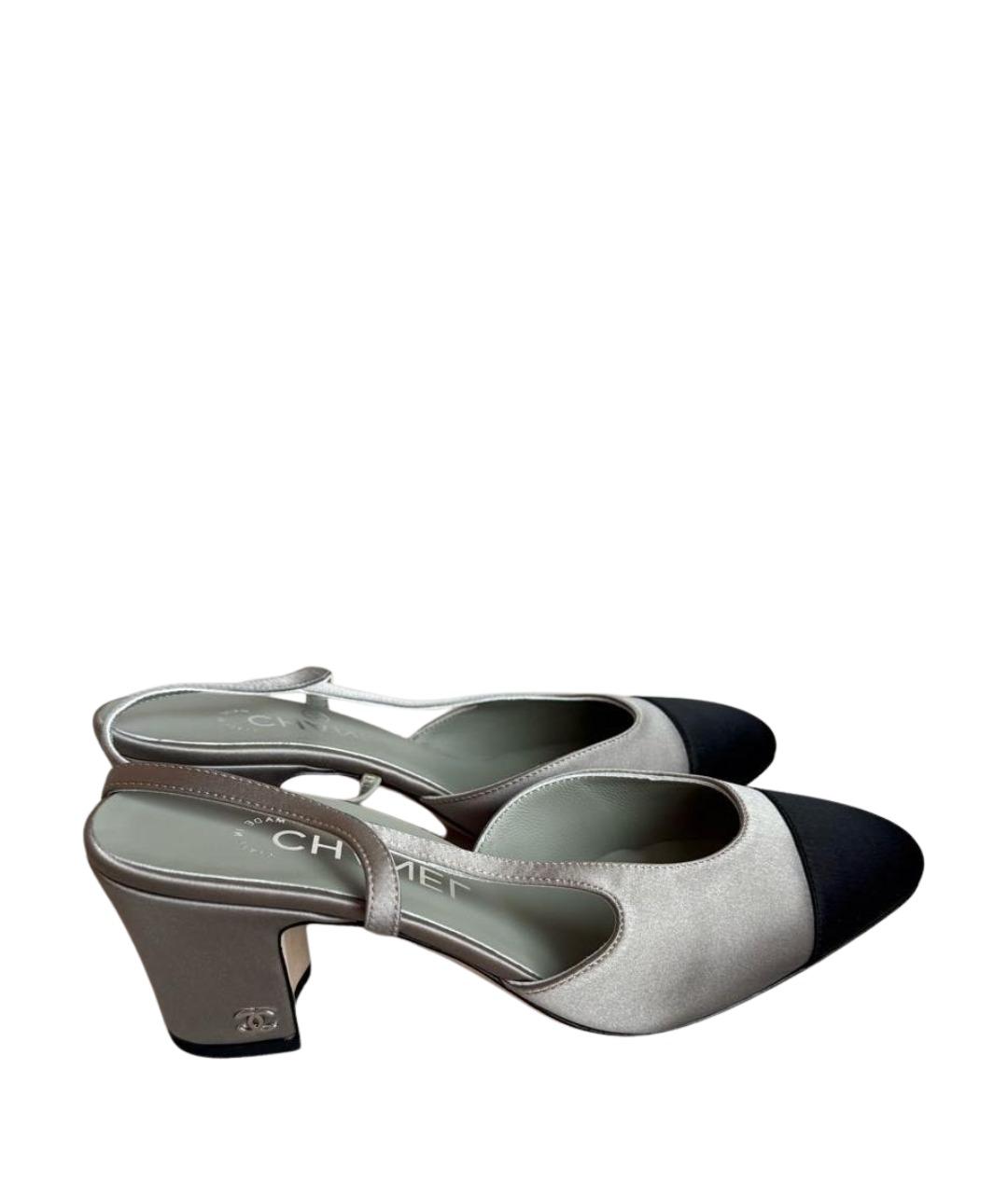 CHANEL Зеленые кожаные туфли, фото 1