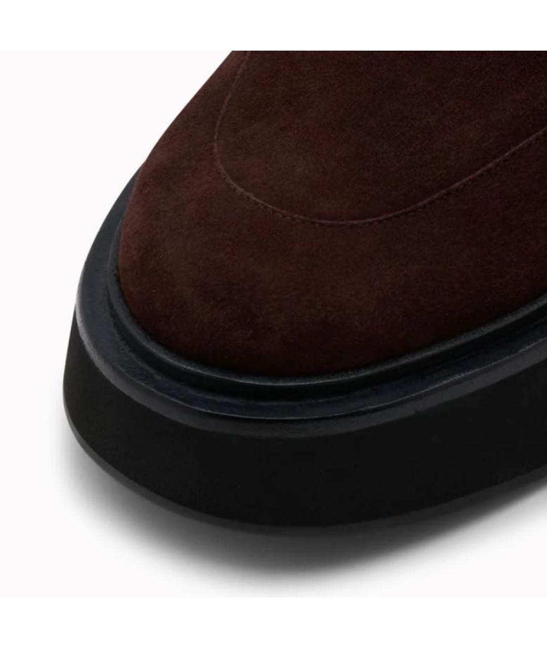 NEOUS Бордовые кожаные ботинки, фото 2