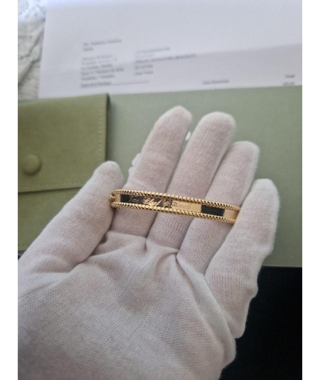 VAN CLEEF & ARPELS Золотой браслет из желтого золота, фото 3