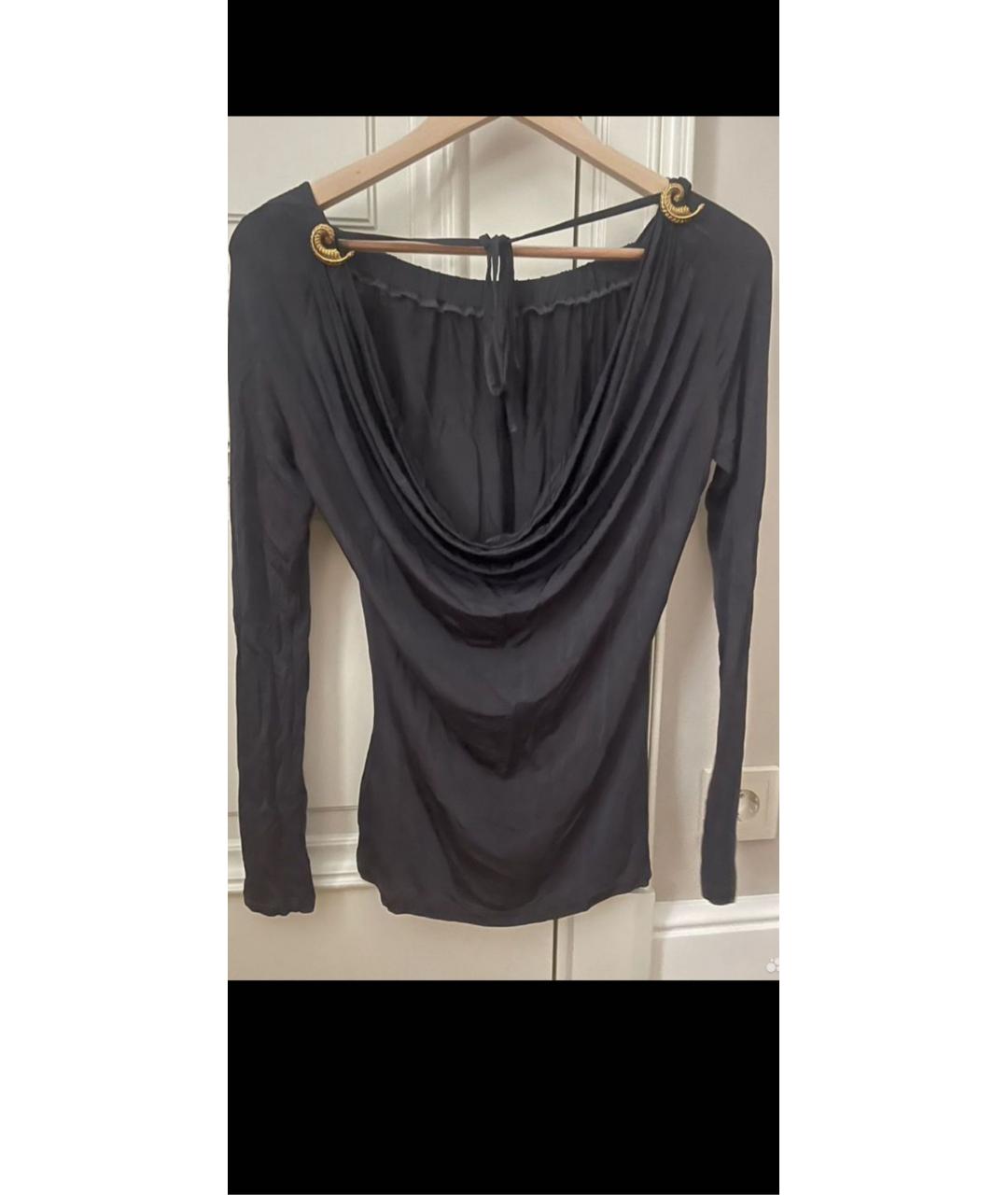 CAVALLI CLASS Серый вискозный джемпер / свитер, фото 2