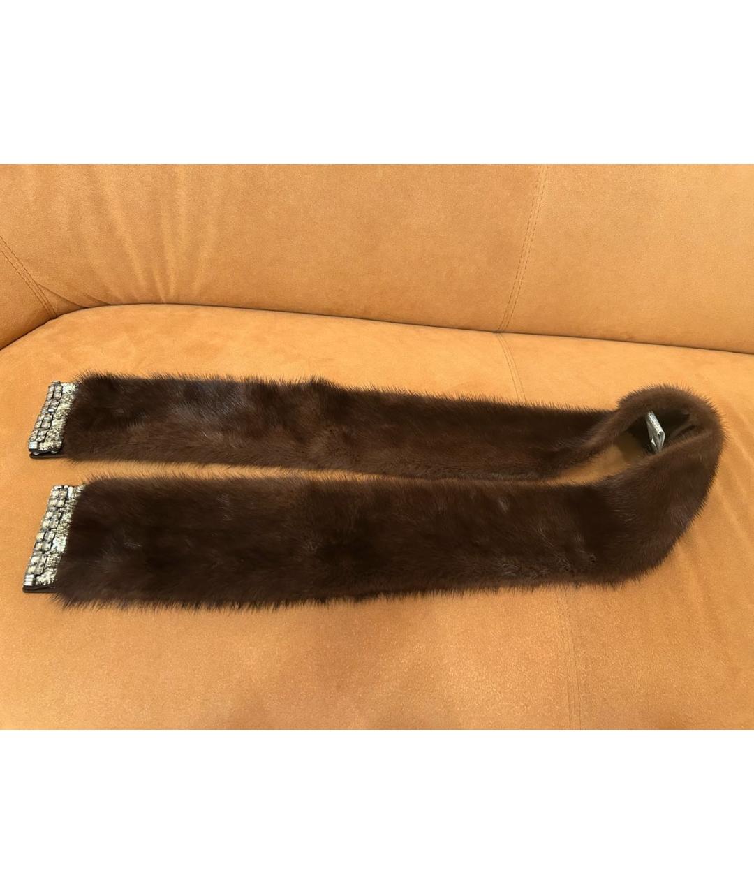 'S MAX MARA Коричневый воротник, фото 8