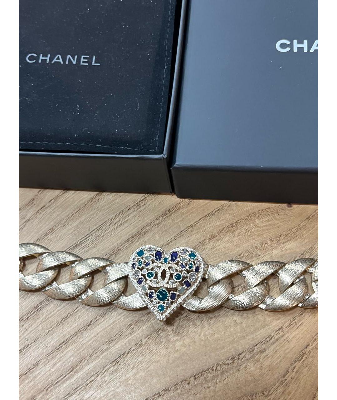 CHANEL Золотой браслет, фото 3