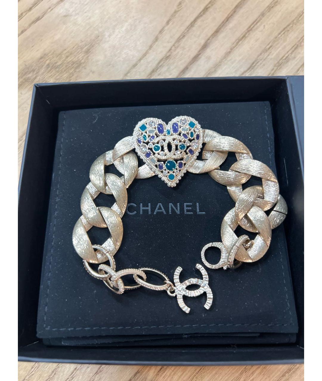 CHANEL Золотой браслет, фото 2