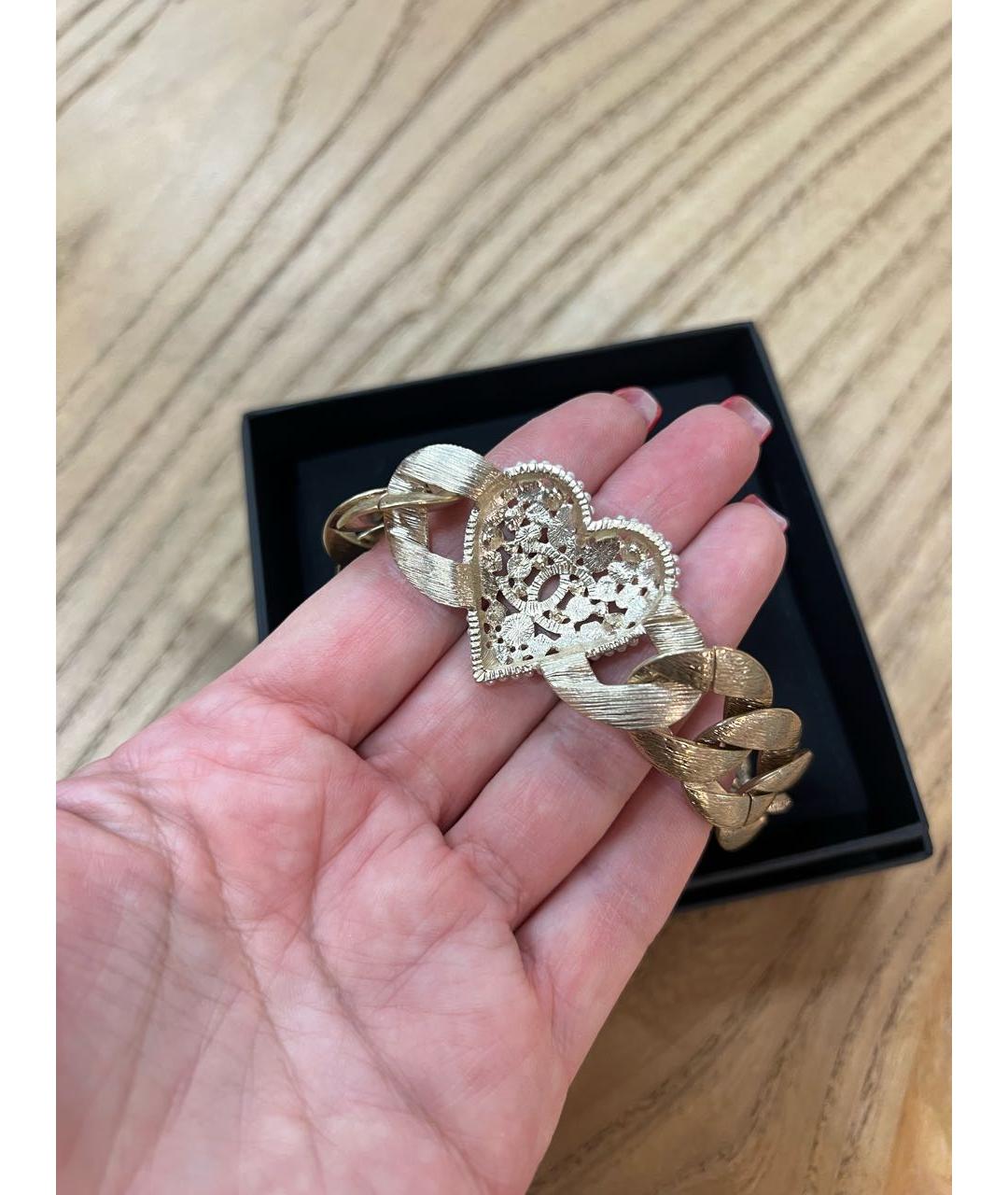 CHANEL Золотой браслет, фото 6