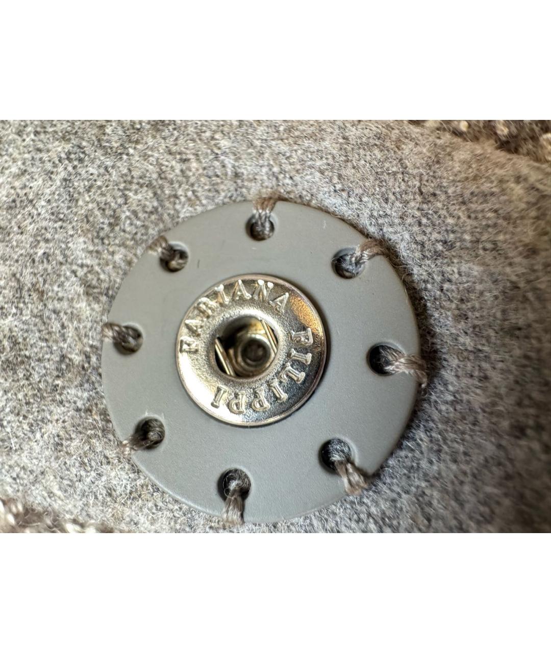 FABIANA FILIPPI Бежевый шерстяной жакет/пиджак, фото 4