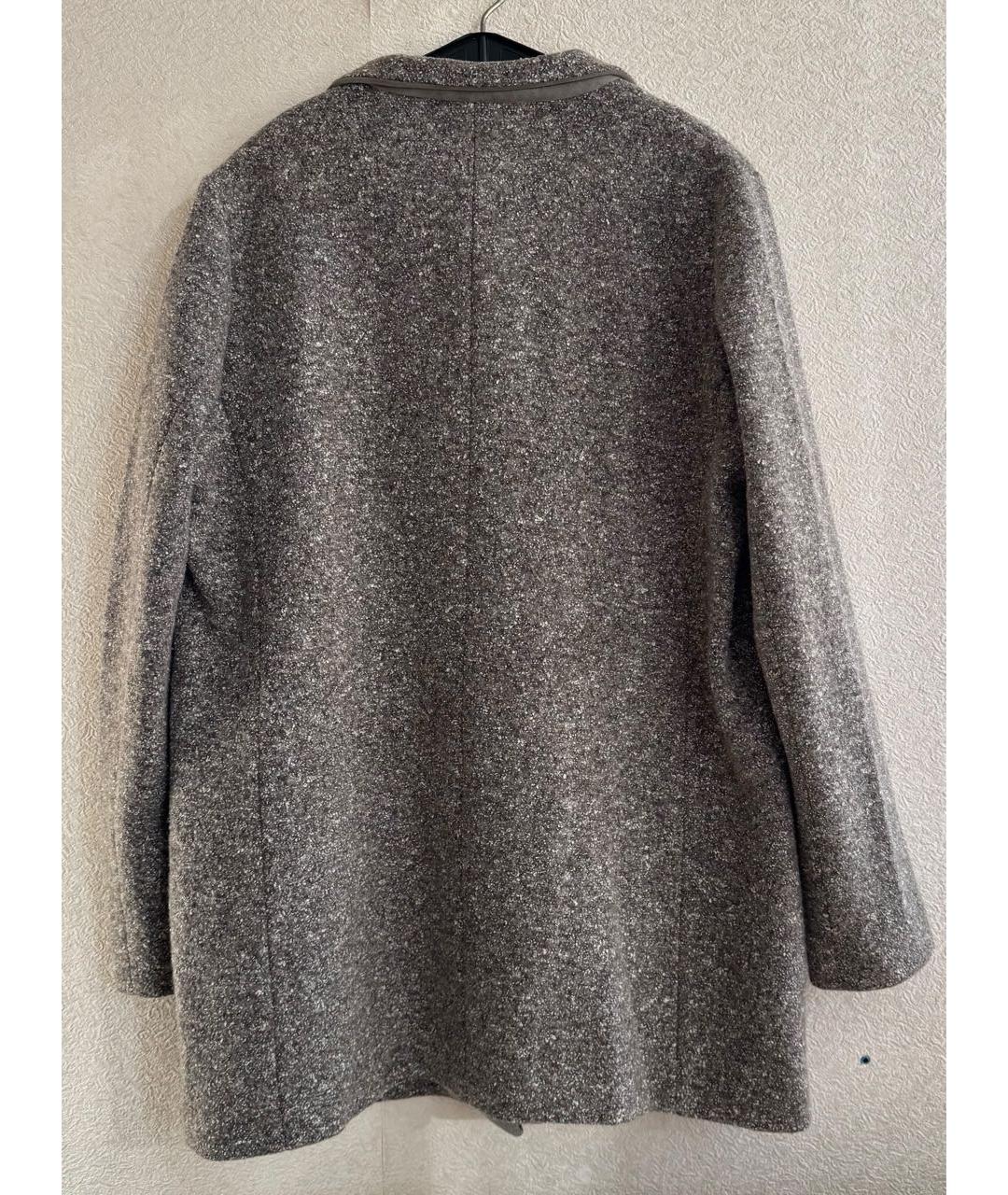 FABIANA FILIPPI Бежевый шерстяной жакет/пиджак, фото 2