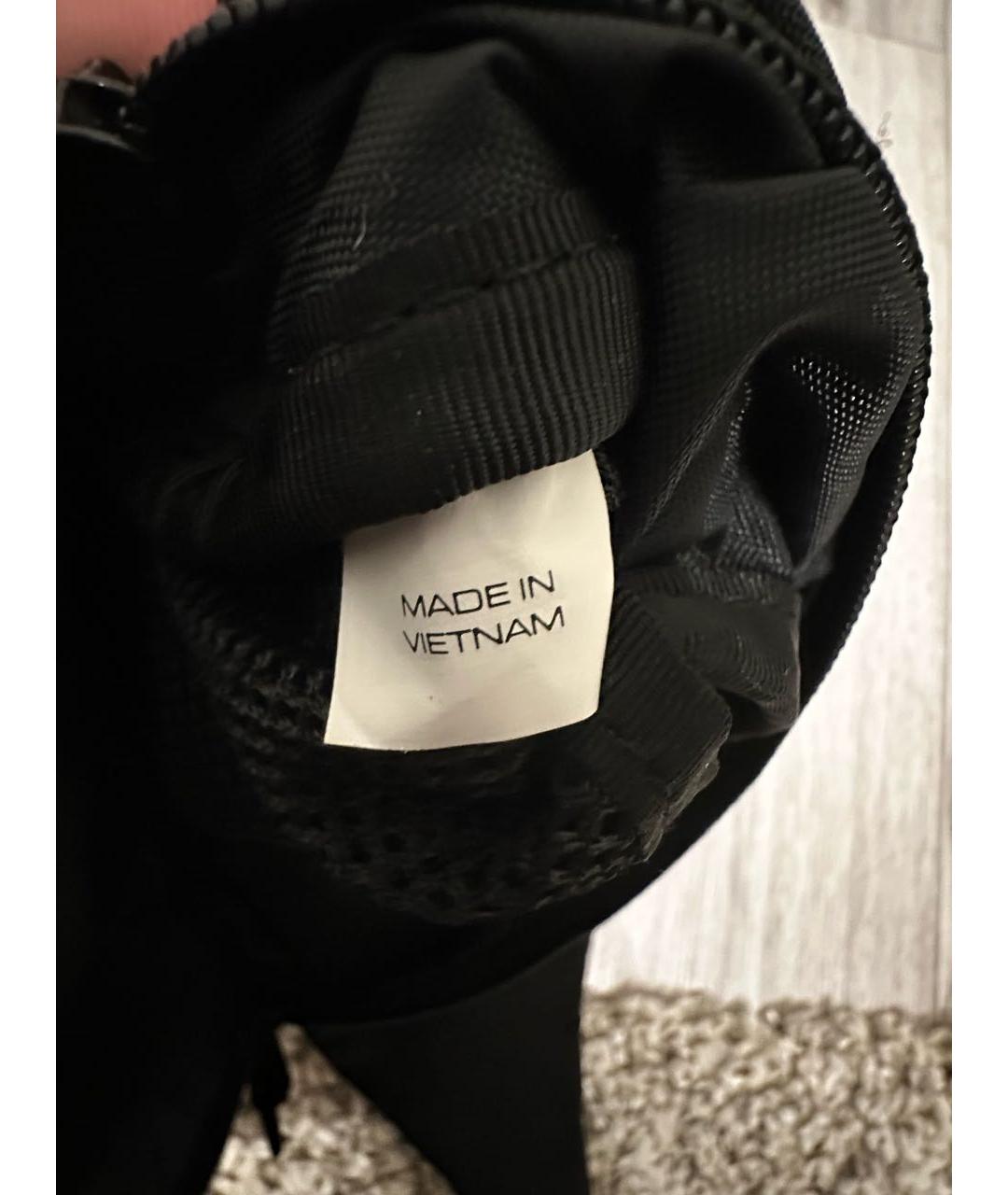 SUPREME Черная синтетическая поясная сумка, фото 7