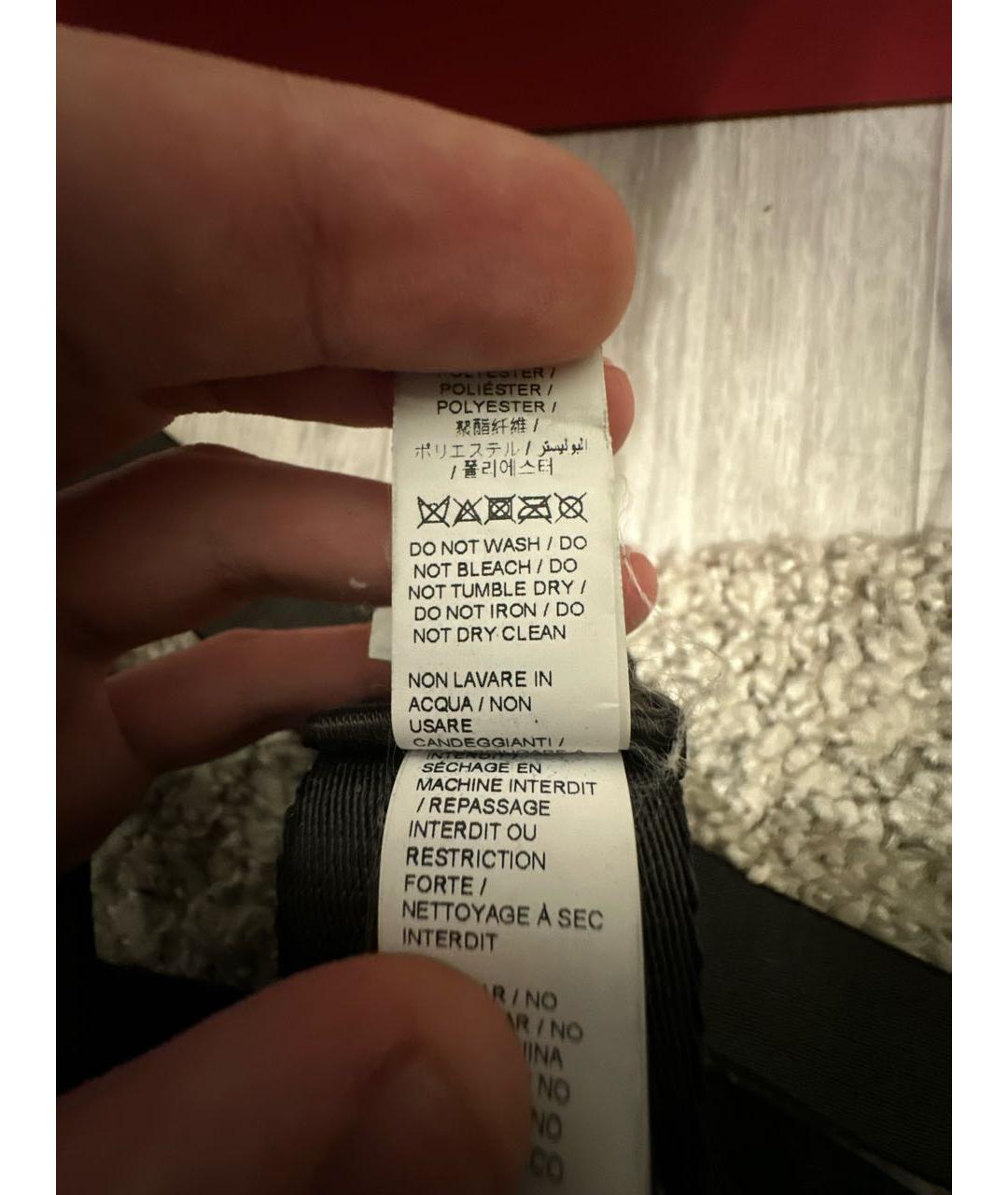 OFF-WHITE Черный ремень, фото 6