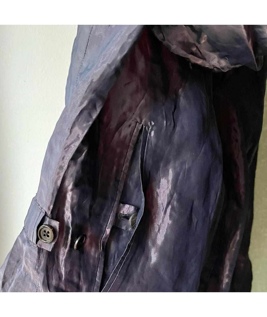 BURBERRY Фиолетовая шелковая куртка, фото 5