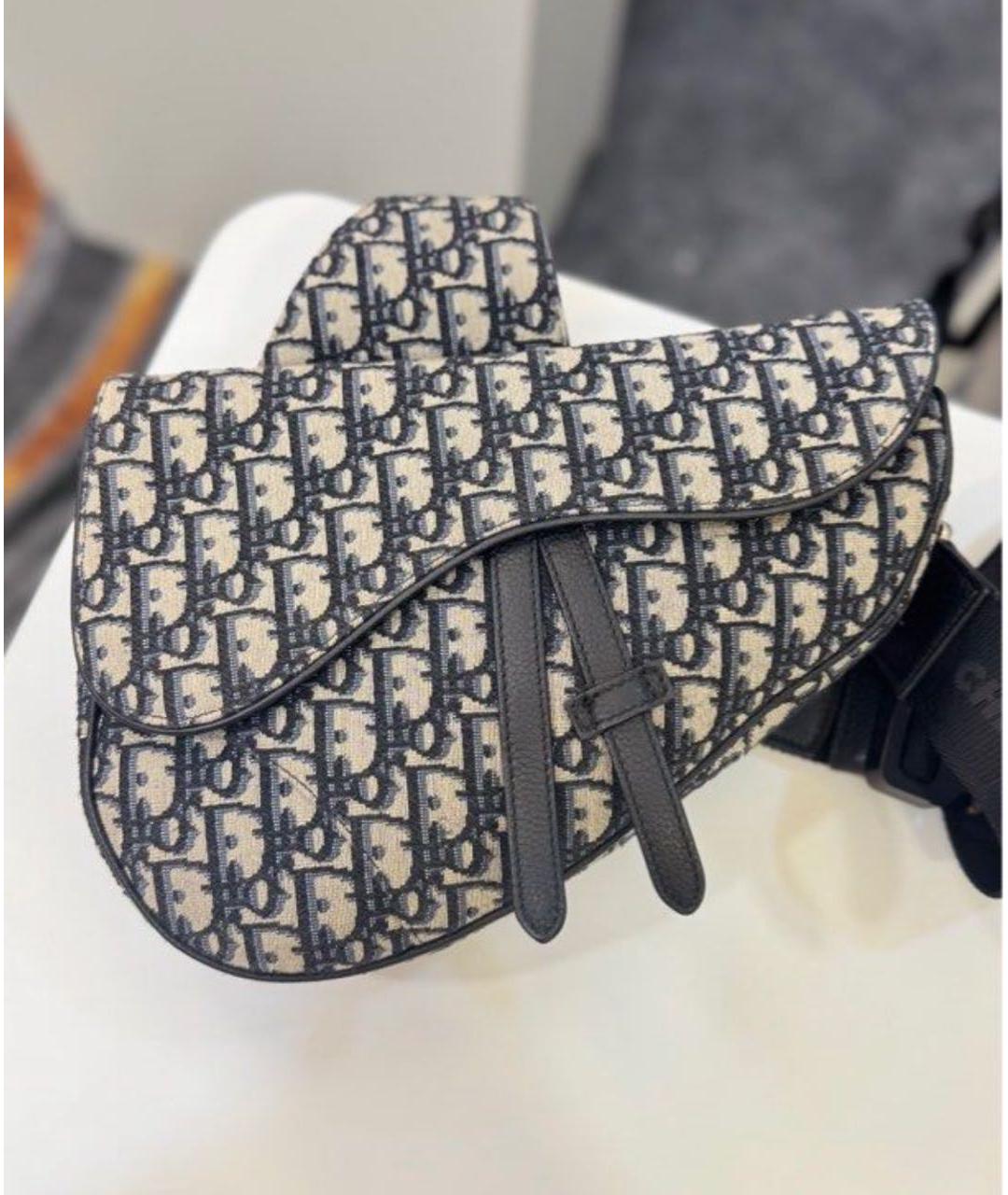 CHRISTIAN DIOR Мульти жаккардовая сумка через плечо, фото 4