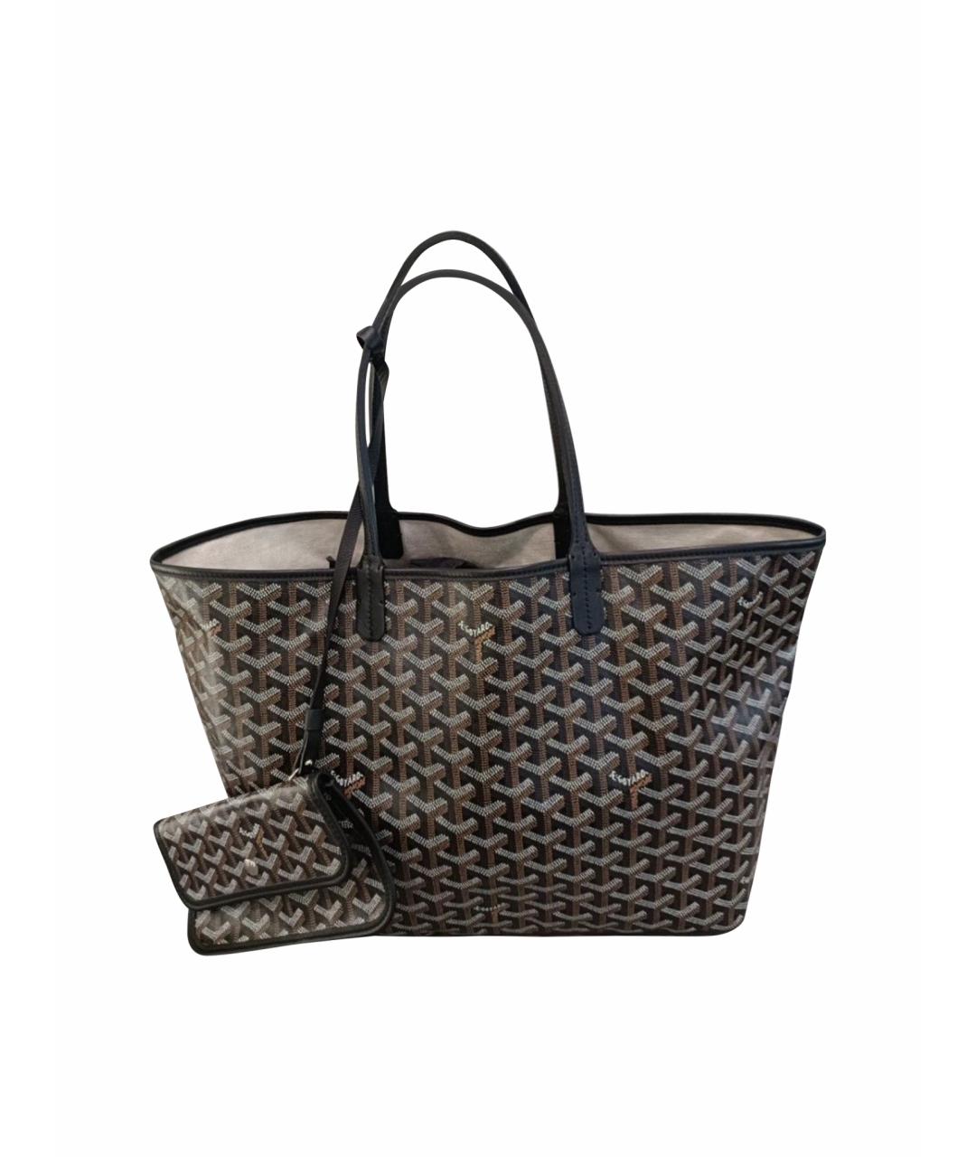 GOYARD Коричневая сумка тоут, фото 1