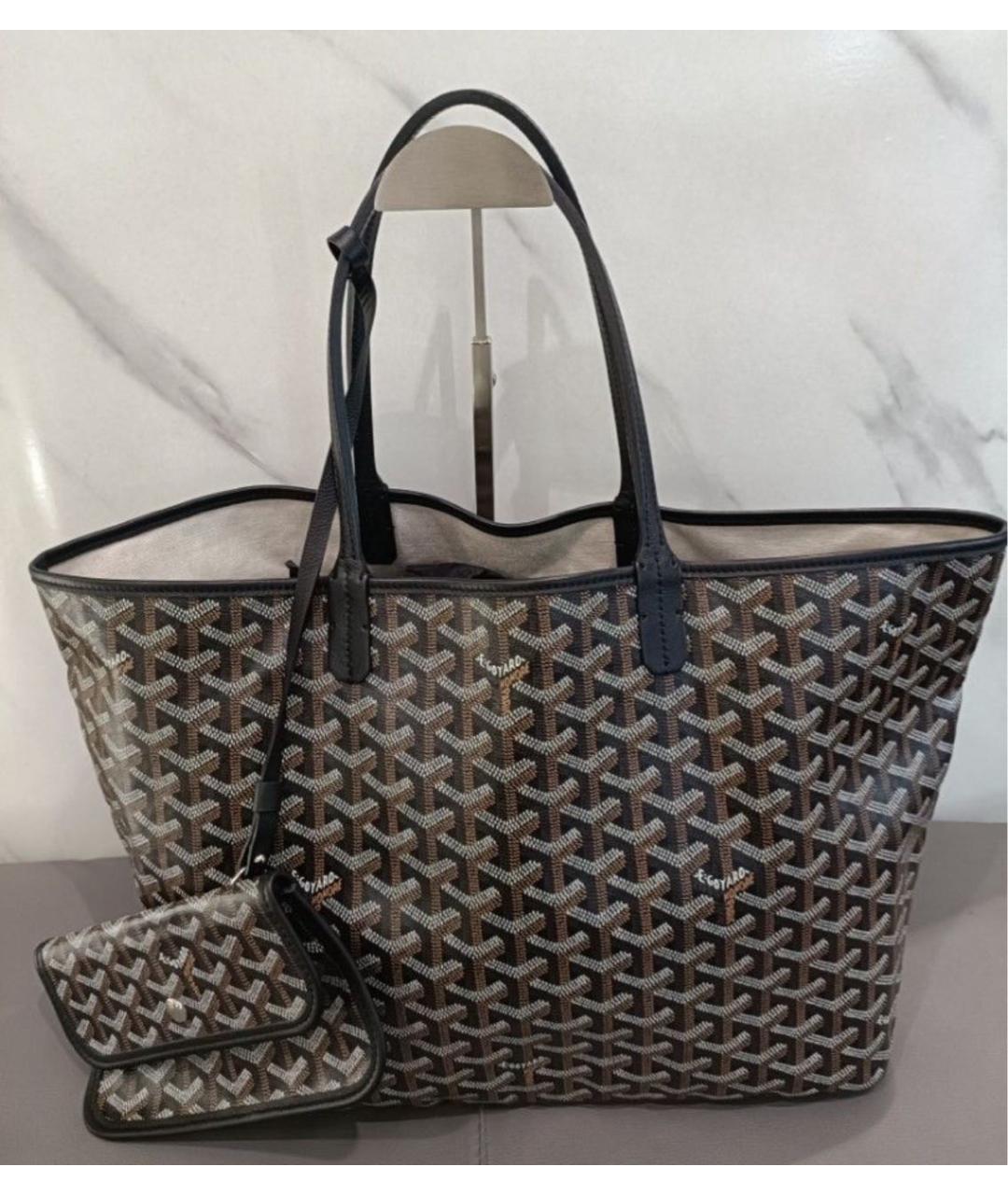 GOYARD Коричневая сумка тоут, фото 5