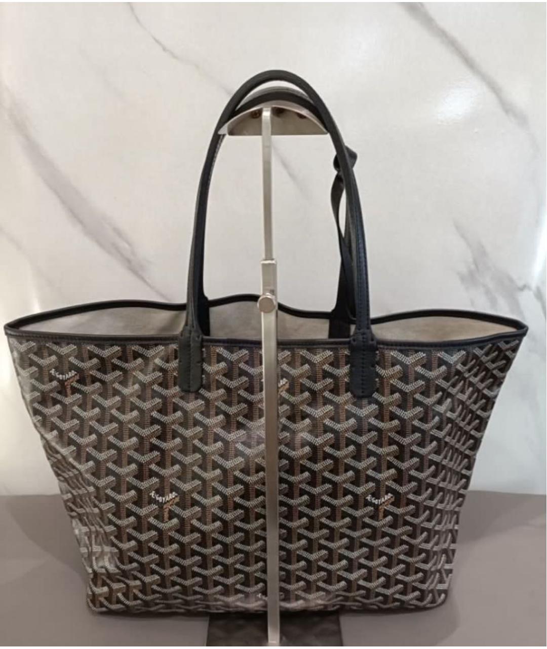 GOYARD Коричневая сумка тоут, фото 3