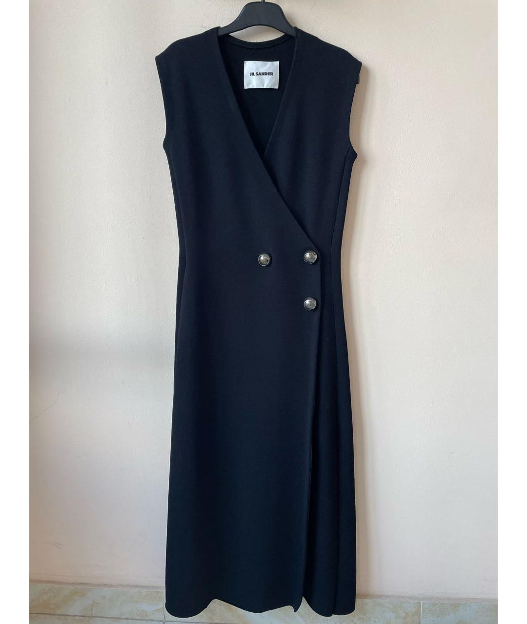 JIL SANDER Черное платье, фото 9