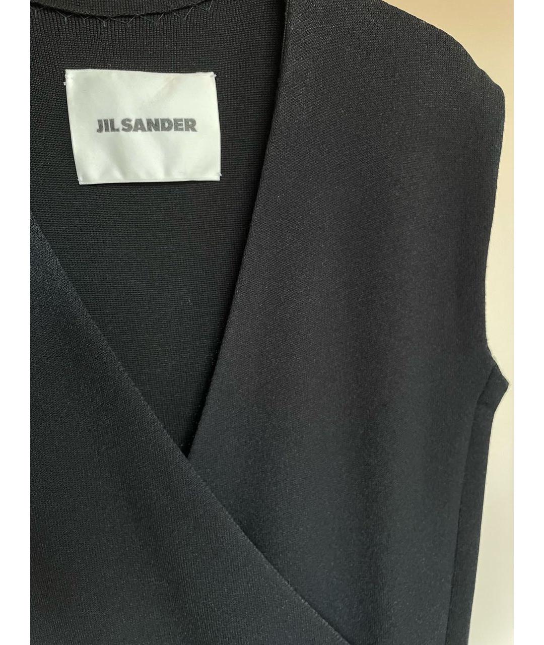 JIL SANDER Черное платье, фото 4
