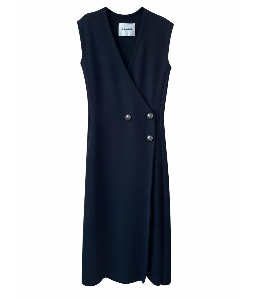 JIL SANDER Черное платье, фото 1