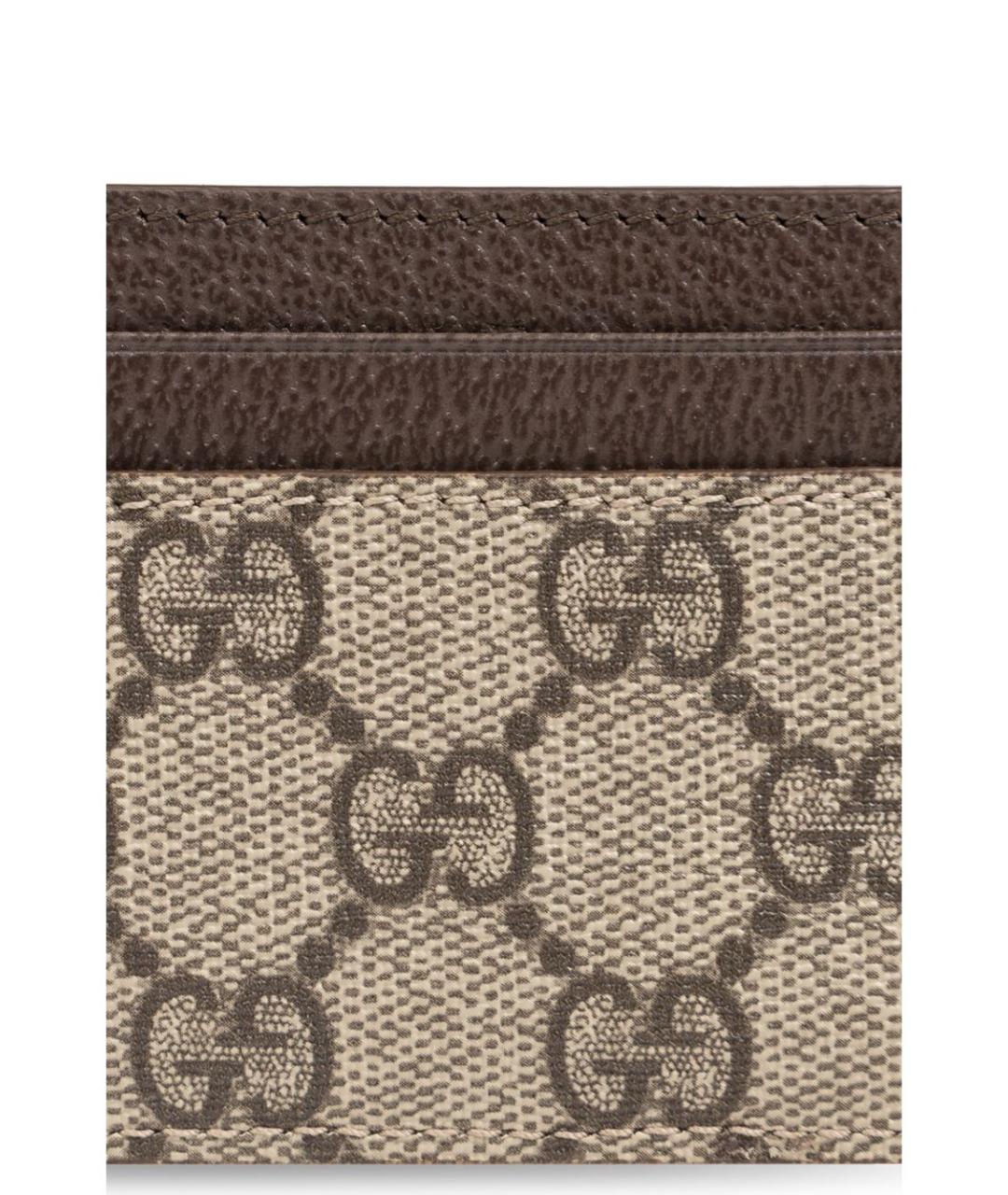 GUCCI Коричневый кардхолдер, фото 4
