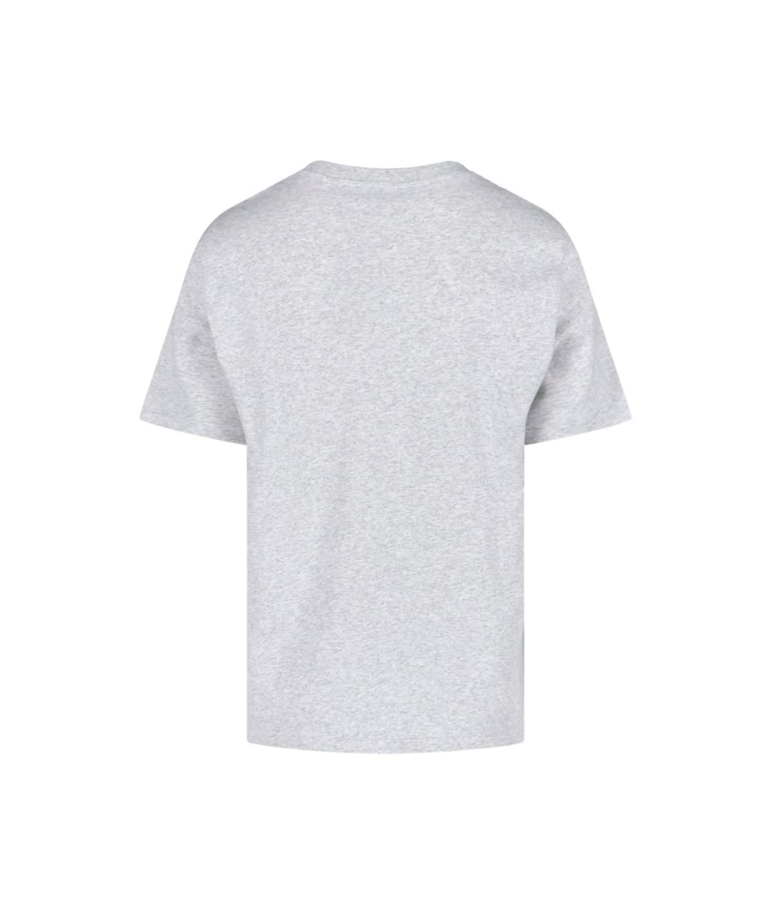 A.P.C. Серая хлопковая футболка, фото 2