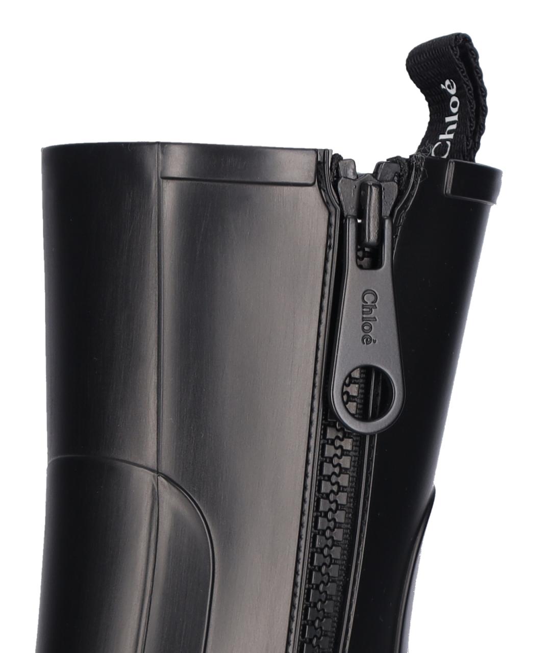 CHLOE Черные сапоги, фото 4