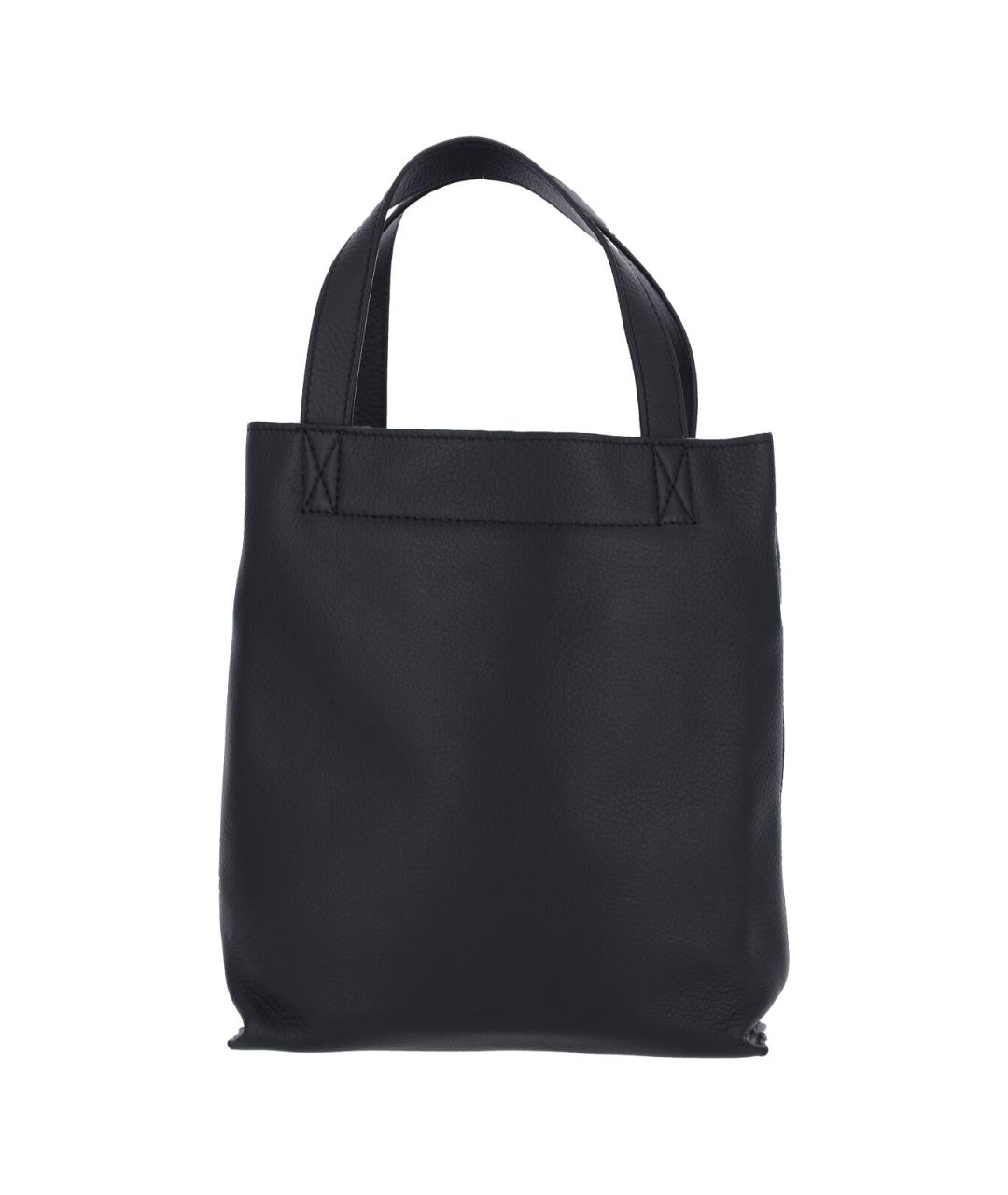 A.P.C. Черная тканевая сумка тоут, фото 3