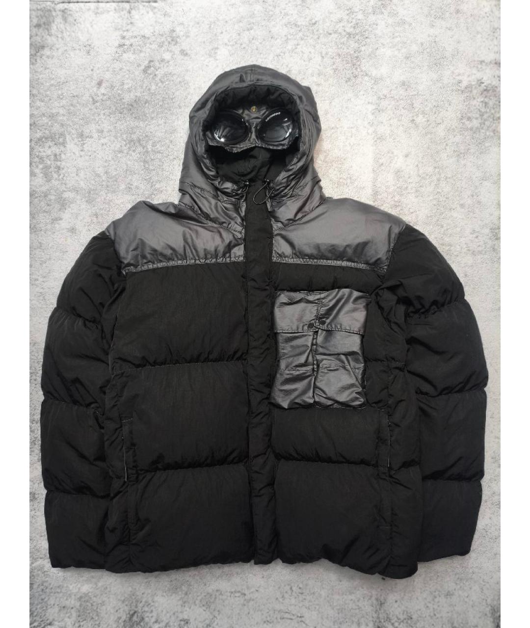 CP COMPANY Черная полиамидовая куртка, фото 7