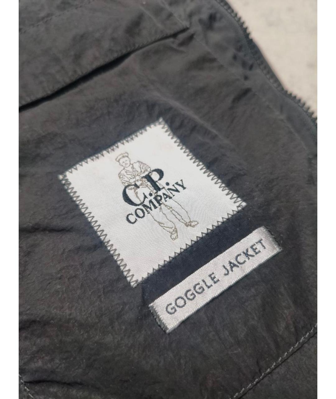 CP COMPANY Черная полиамидовая куртка, фото 6