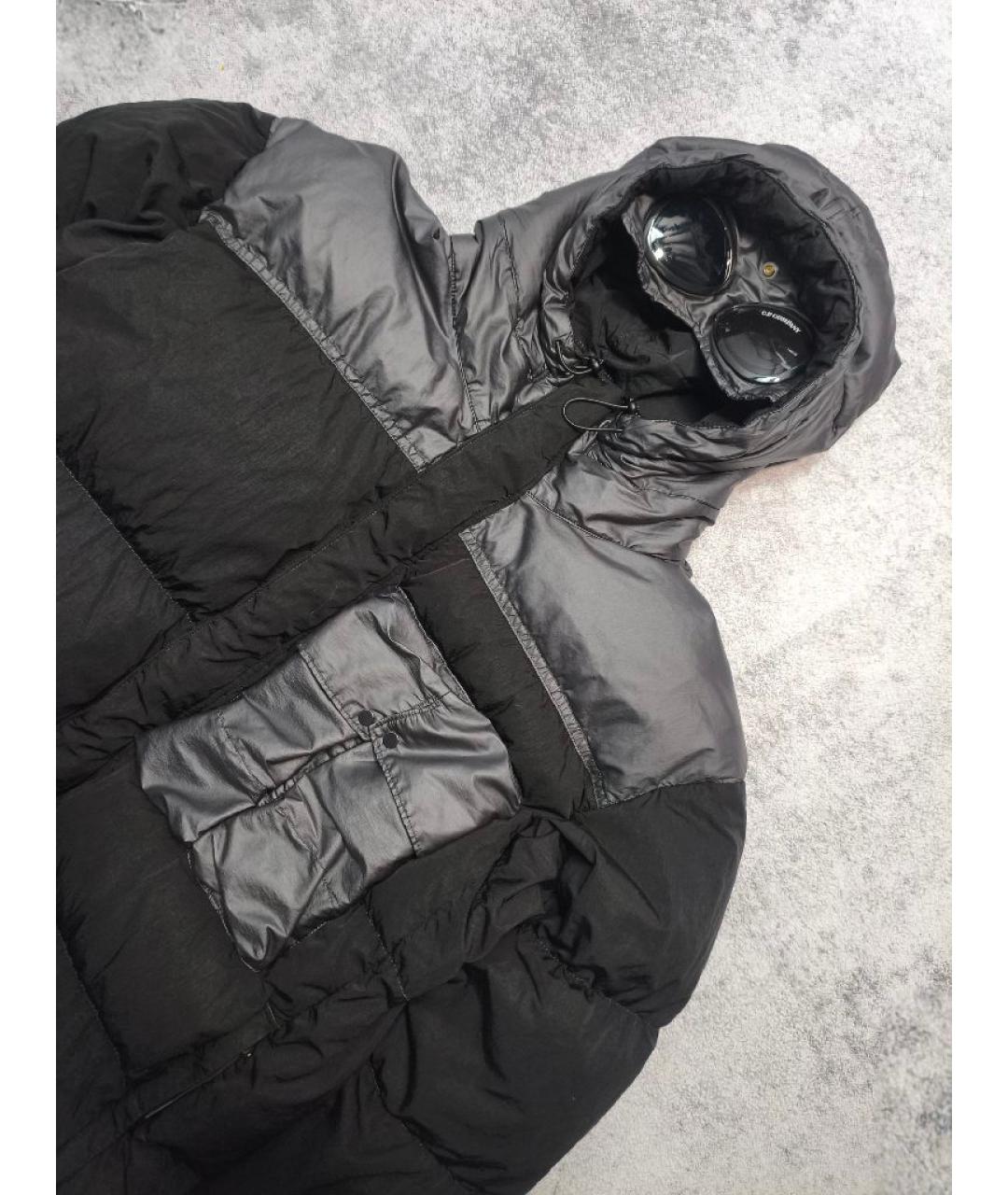 CP COMPANY Черная полиамидовая куртка, фото 4