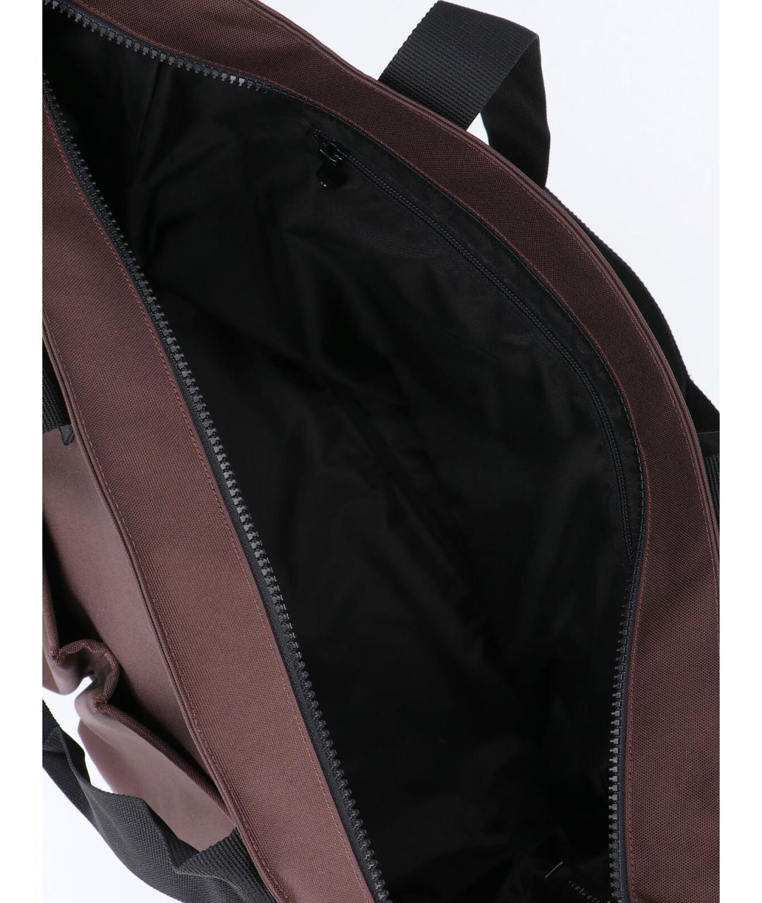 CARHARTT WIP Коричневая тканевая сумка тоут, фото 4