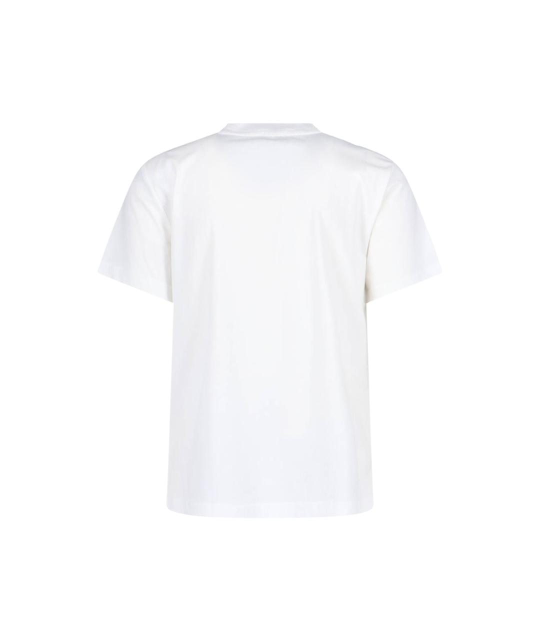A.P.C. Белая хлопковая футболка, фото 2