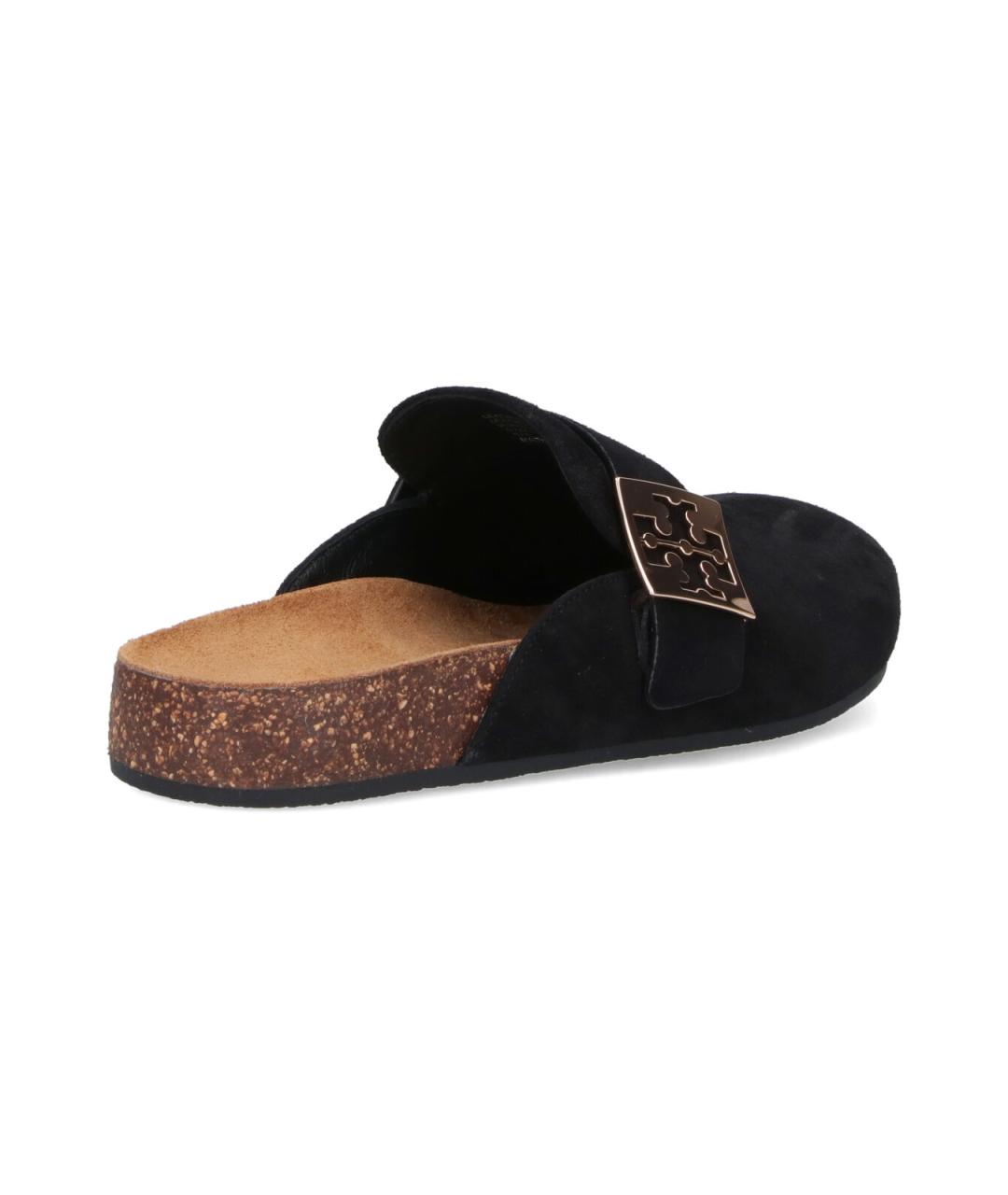 TORY BURCH Черные замшевые мюли, фото 4
