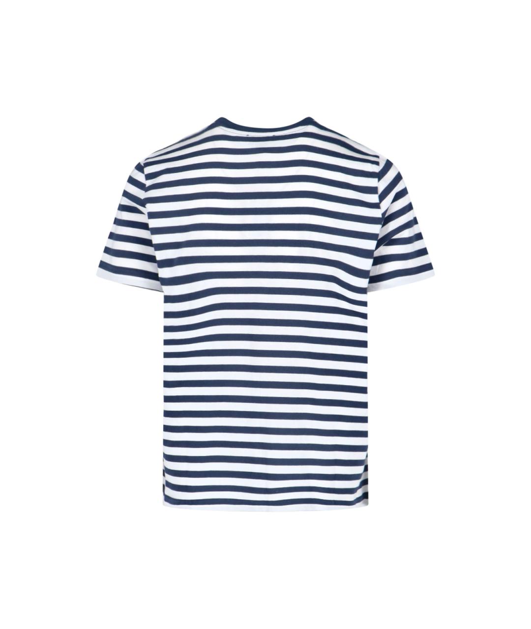 A.P.C. Синяя хлопковая футболка, фото 2