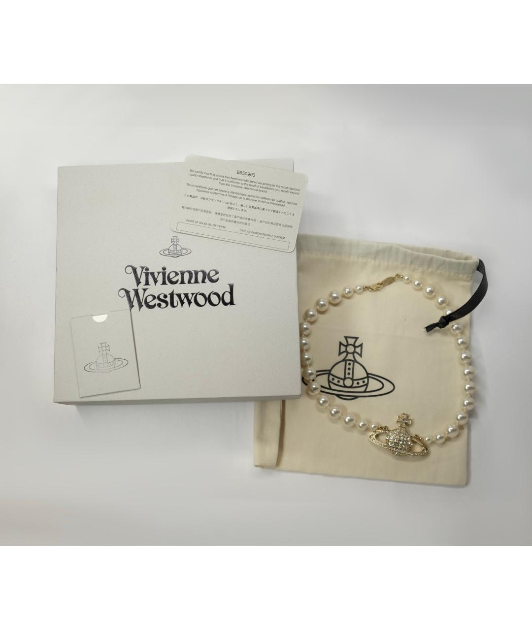 VIVIENNE WESTWOOD Золотой чокер, фото 6