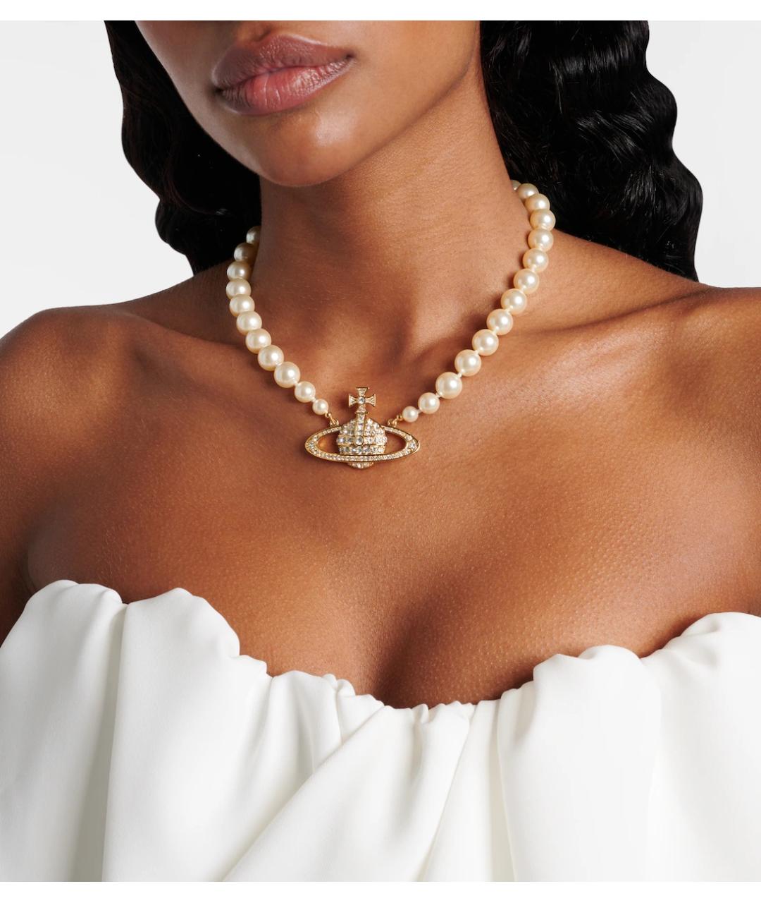 VIVIENNE WESTWOOD Золотой чокер, фото 7