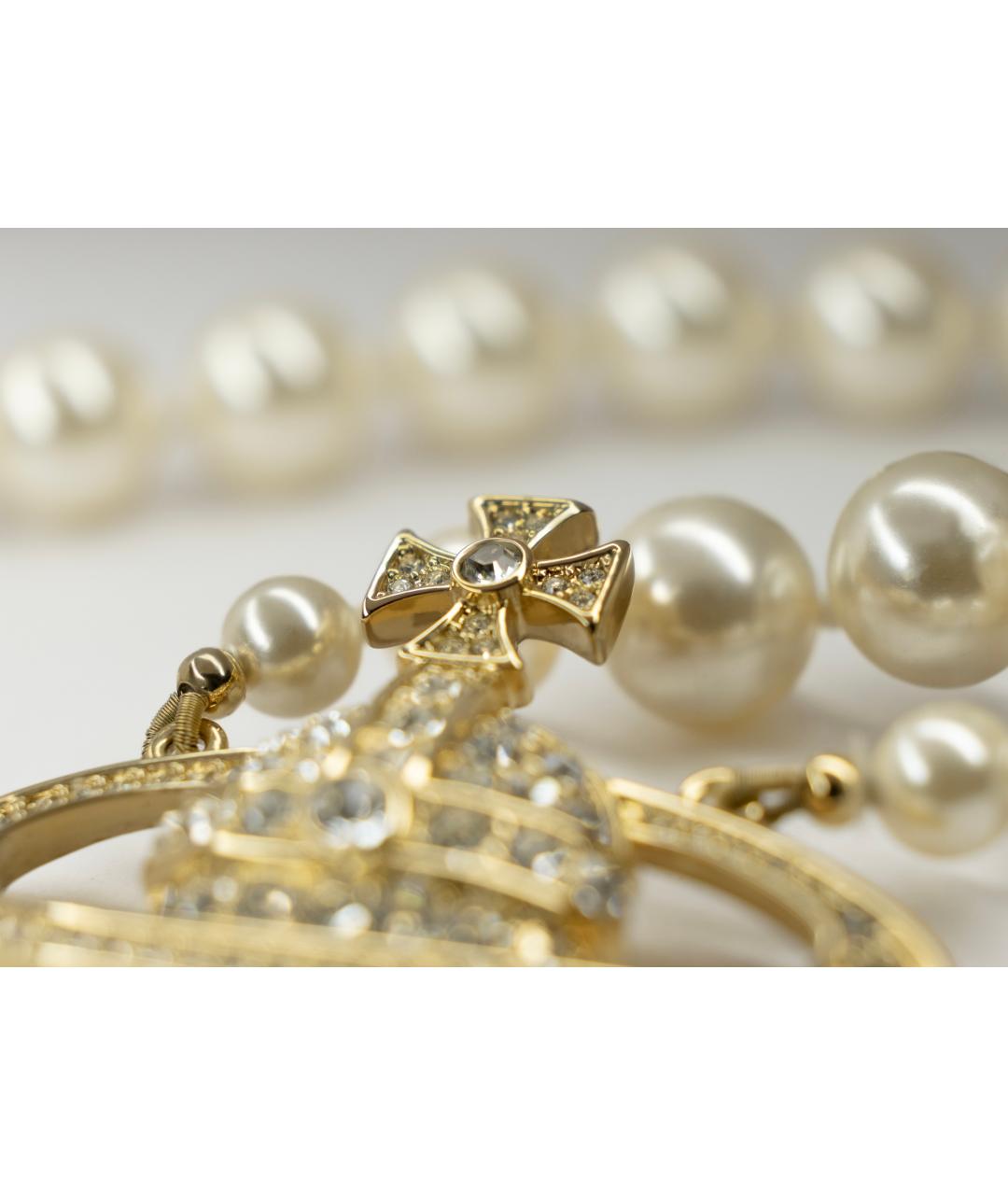 VIVIENNE WESTWOOD Золотой чокер, фото 4