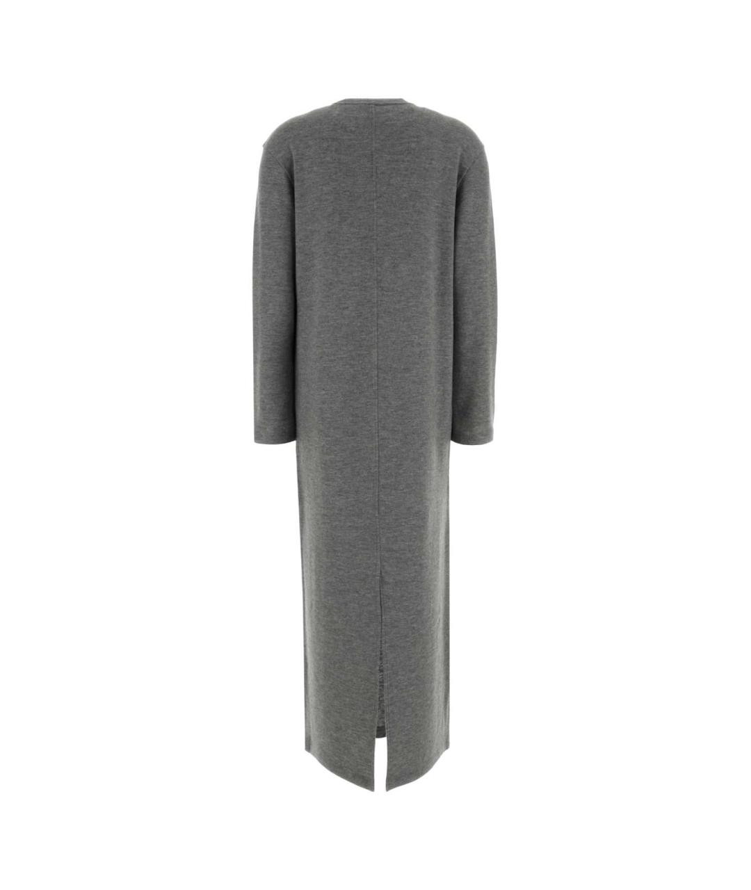 THE ROW Серое кашемировое повседневное платье, фото 2
