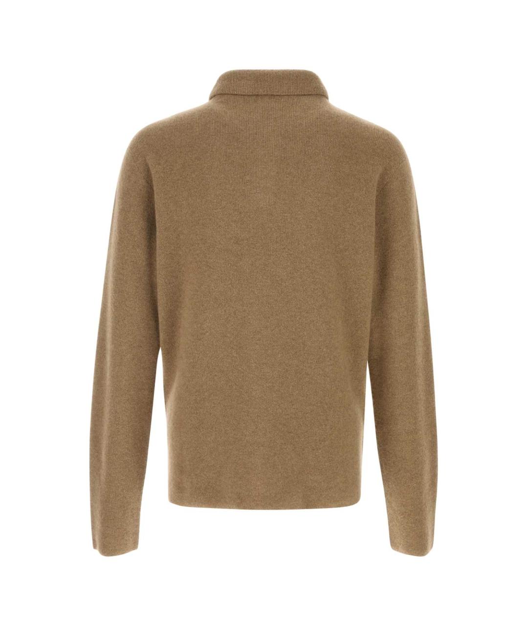 THE ROW Бежевый кашемировый джемпер / свитер, фото 2
