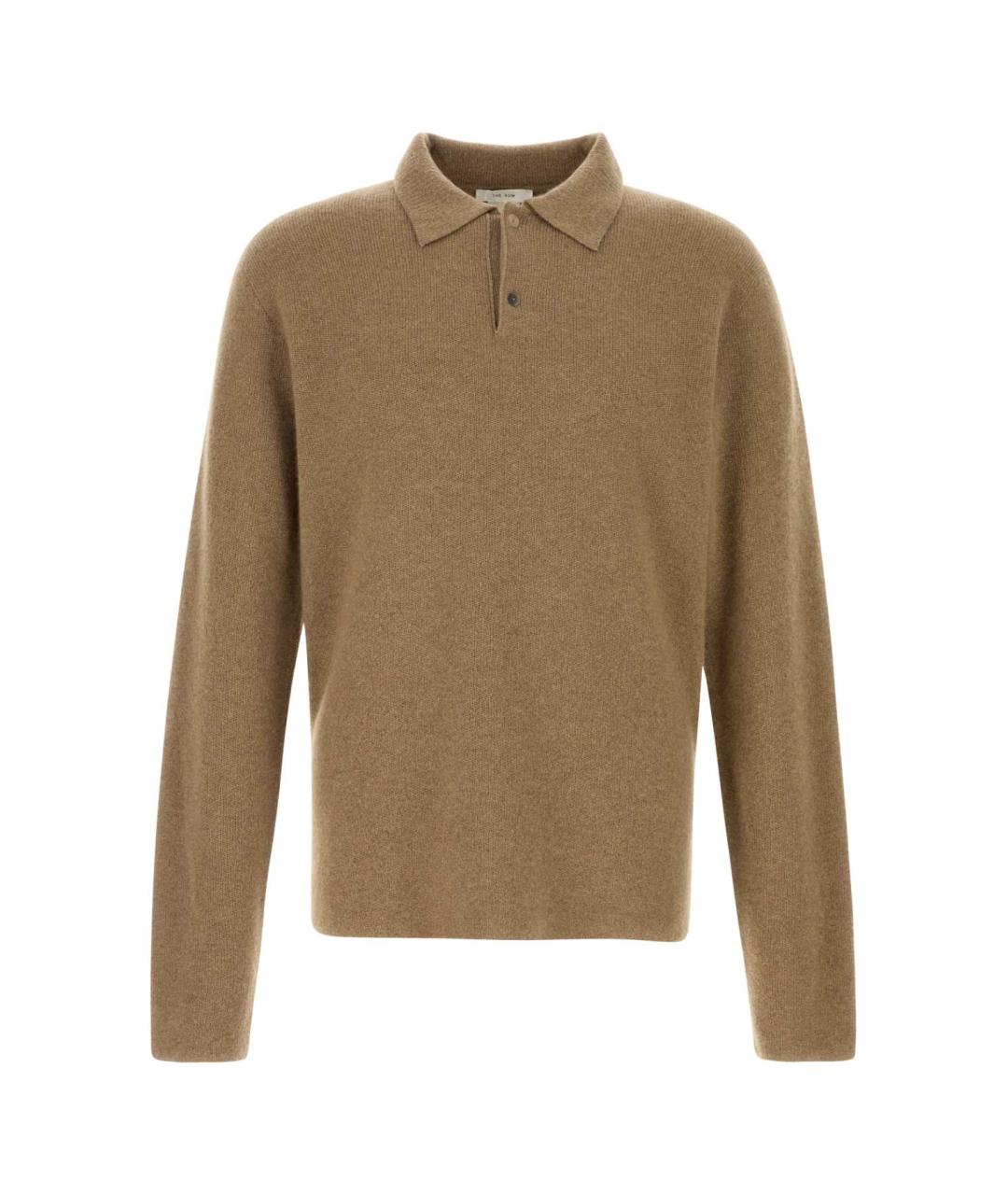 THE ROW Бежевый кашемировый джемпер / свитер, фото 1