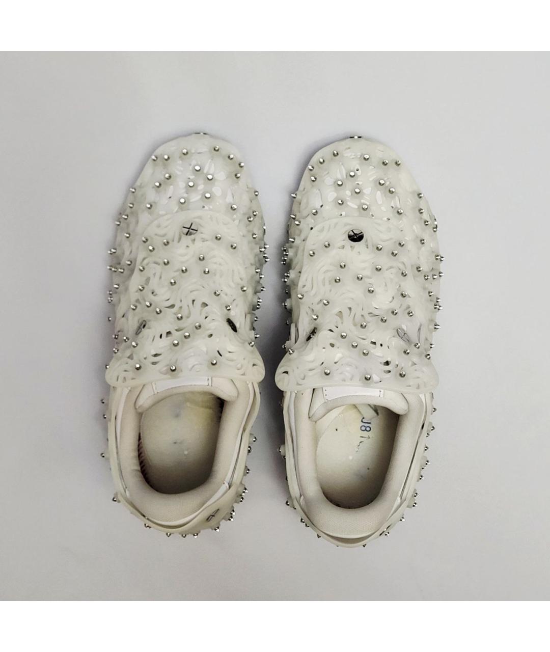 NIKE Белые кожаные кроссовки, фото 3