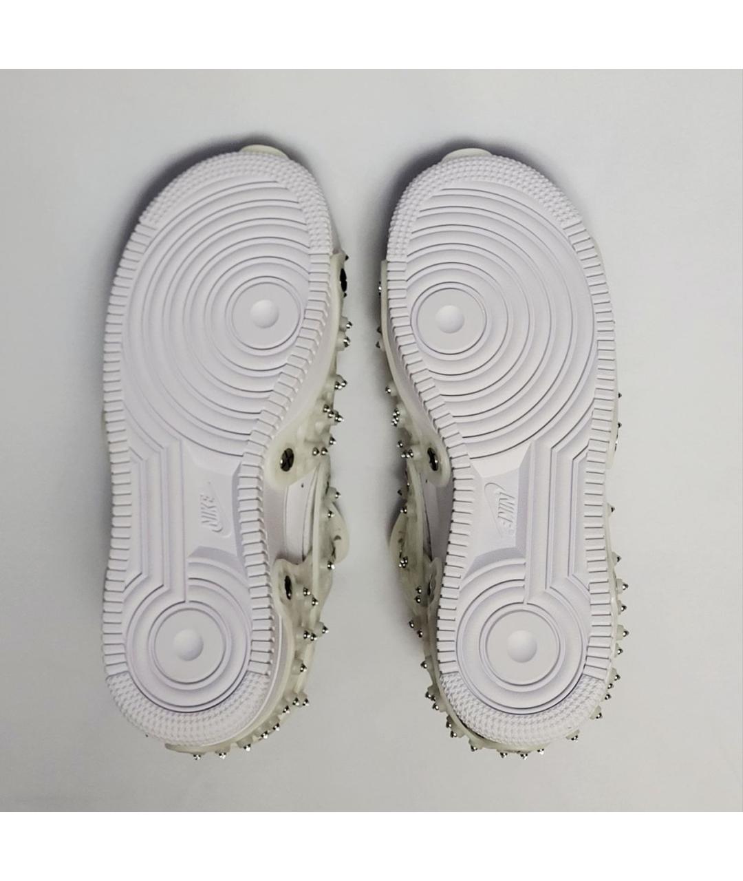 NIKE Белые кожаные кроссовки, фото 5