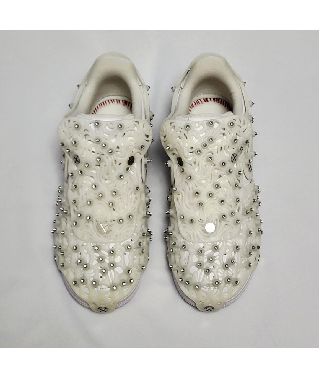 NIKE Белые кожаные кроссовки, фото 2