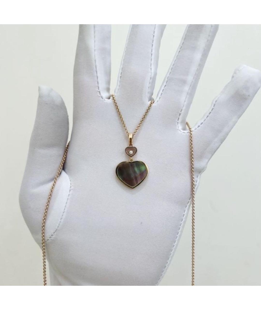 CHOPARD Золотая подвеска из розового золота, фото 5